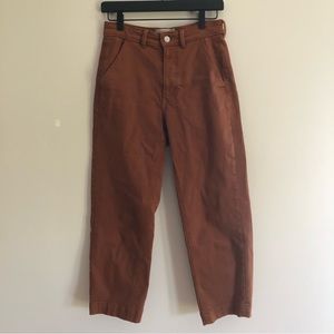 Everlane High Waisted Cropped Pants